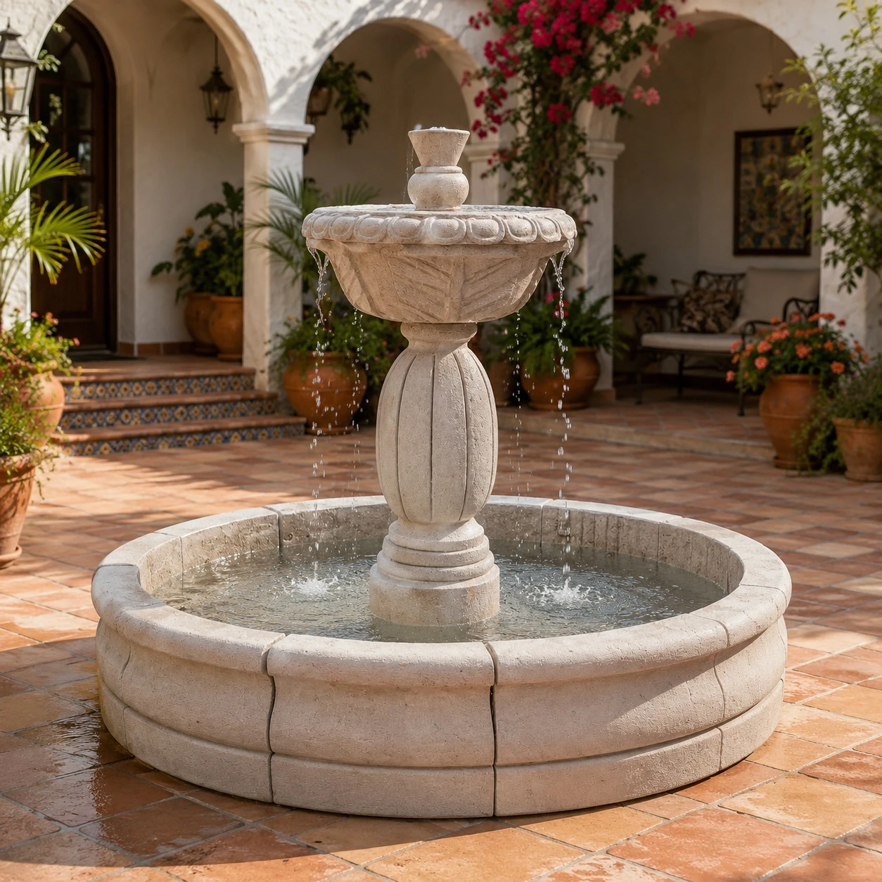 Mexican Stone Fountains