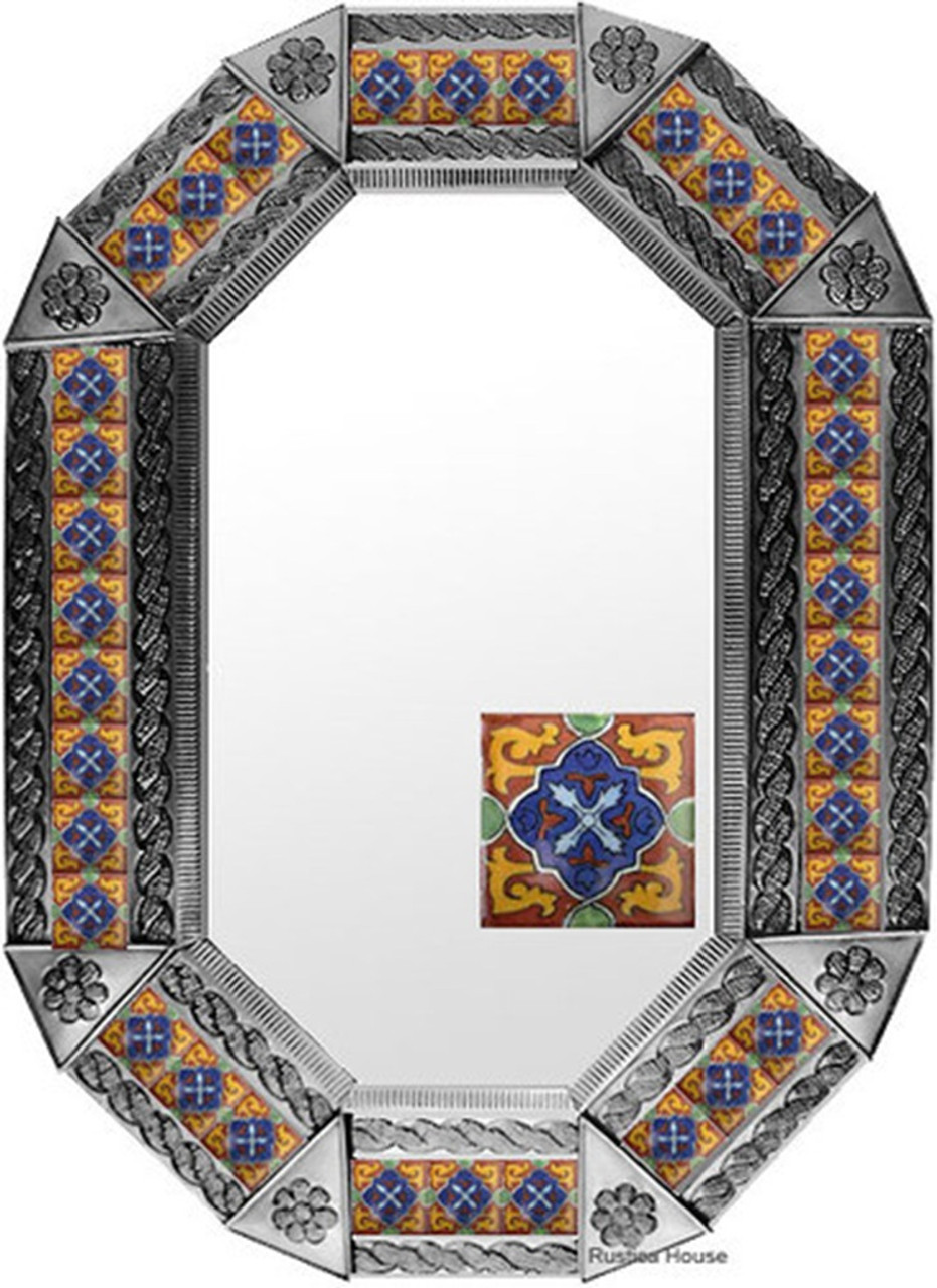 metal tin mirror tile fabricated