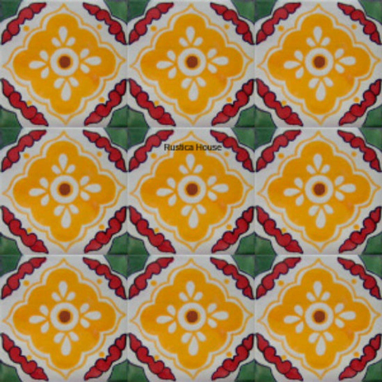 southern Mexican tiles yellow