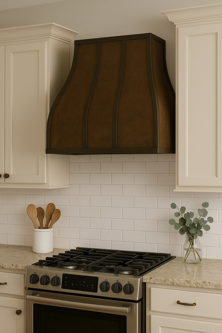 Spanish Colonial Copper Kitchen Hood