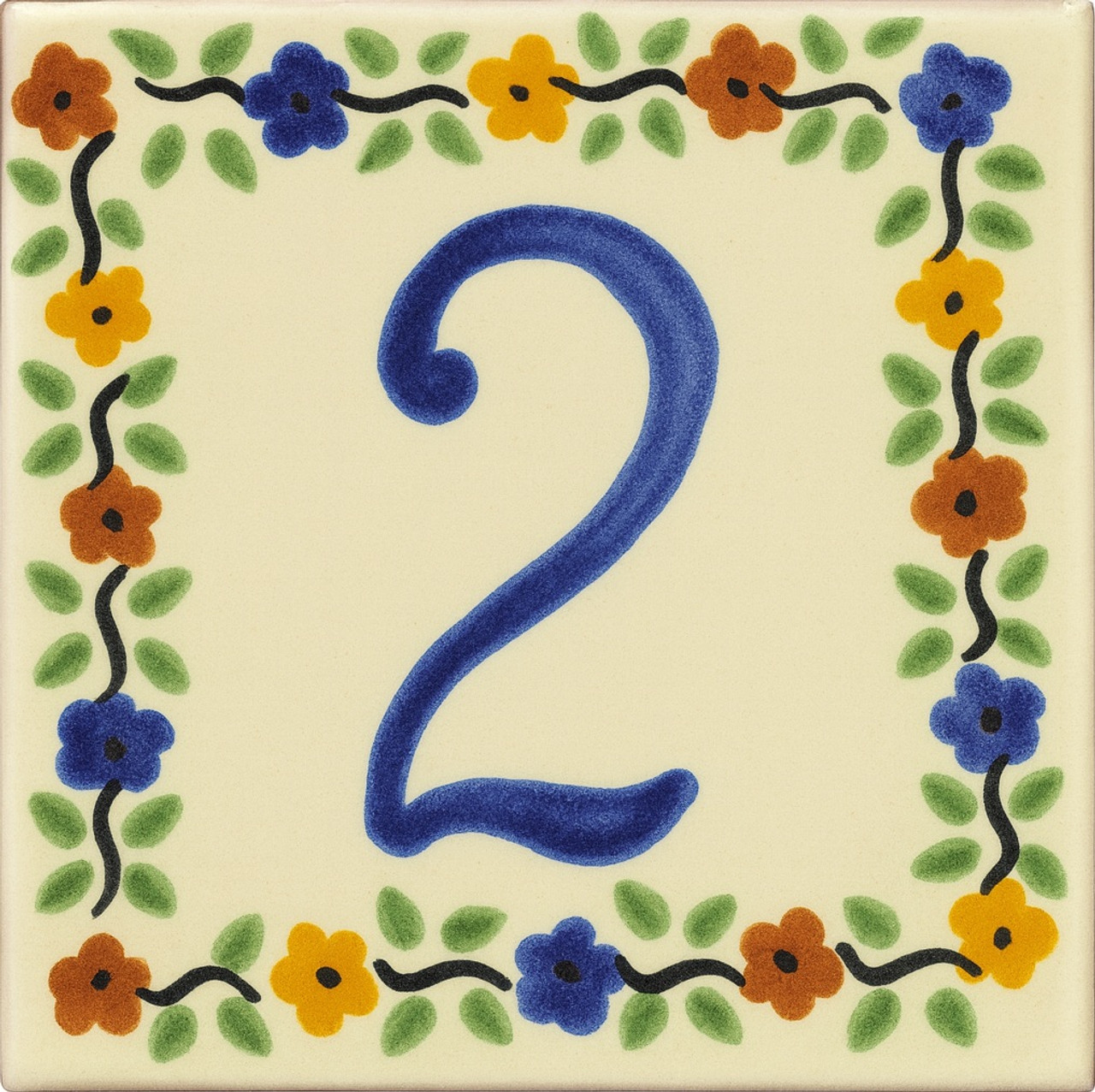 tile plaque number 2
