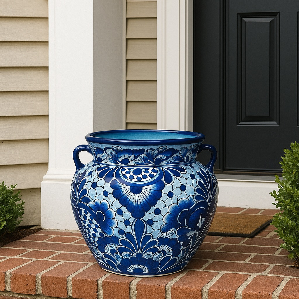 plant pot on a stand Potted Plant Garden Flag Stand