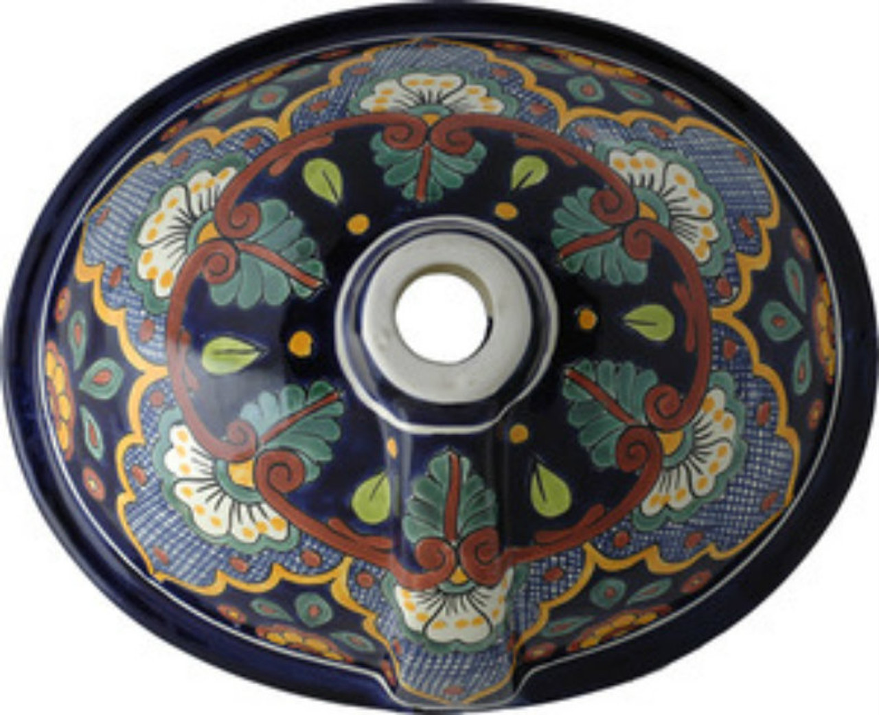 rustic talavera bathroom sink