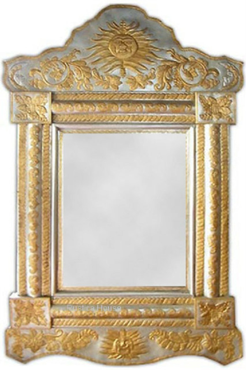 hacienda tin mirror