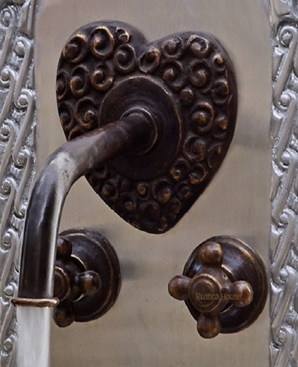 wall mount kitchen bar European bronze faucet