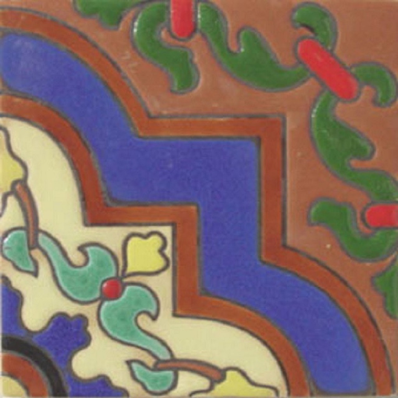 portuguese relief blue tile