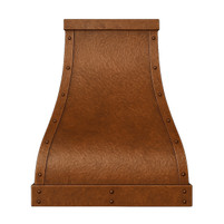 Concave Bell Copper Hood Riveted Side Straps Images