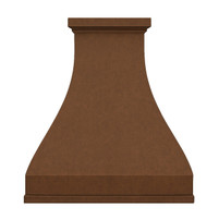 High-Ceiling Copper Range Hood for Vaulted & Open-Plan Kitchens | Rustica House