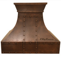 Made-to-Order Copper Range Hood – Custom Artisan Vent Hood | Rustica House