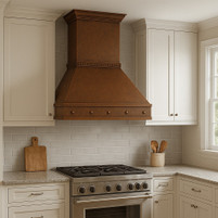 Copper Stove Hood Finishing Options