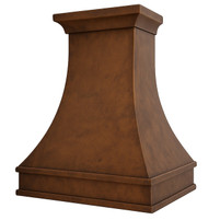 High-End Copper Range Hood Lifestyle Images