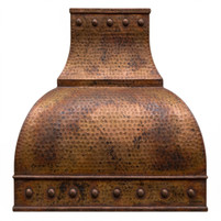 Dome Canopy Copper Range Hood Lifestyle Images