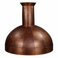 Hammered Copper Dome Range Hood Lifestyle Images