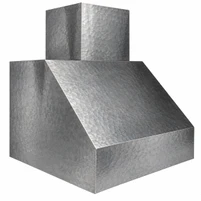 Hammered Zinc Range Hood: 4 Kitchen Design Ideas