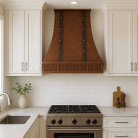Hand-Hammered Copper Range Hoods
