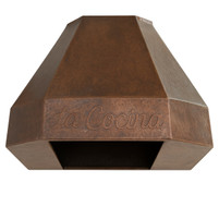 Cheyenne Hexagonal Copper Range Hood – Unique Geometric Design