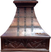 Decorative Copper Kitchen Hood