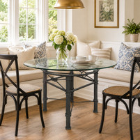 Forged Iron Table Bases & Stands – Hand-Forged Strength & Elegance