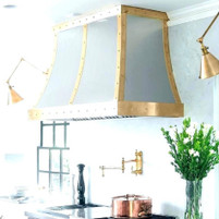 Kitchen Brass Range Hood