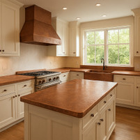 Copper Counters for Kitchen and Bathroom Ideas Guide