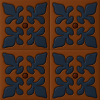 Blue Floral Scroll Lifestyle Ideas for Elegant and Timeless Interiors - Mexican Relief Tile