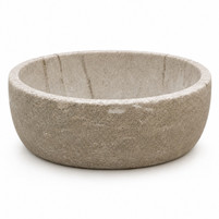 Oval Cantera Stone Bathroom Vessel Sink Bathroom Images