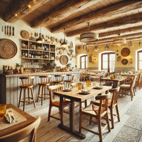 Rustic Restaurant and Bar Furnishings