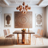 Copper & Zinc Dining Table Tops – Artisan Made