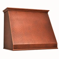 Sloping Front Copper Range Hood Guide