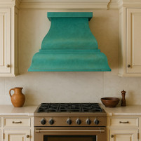 Green Patina Copper Range Hood Guide | Design, Care & Sizing
