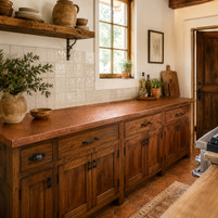 Copper Kitchen Countertop Without Backsplash Guide