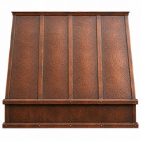 Under-Cabinet Copper Hood Double Beam Images