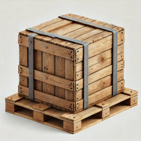 Packages and Crates: custom range hoods and bathtubs