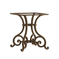 Wrought Iron Table Base | Hand-Forged Stability & Style