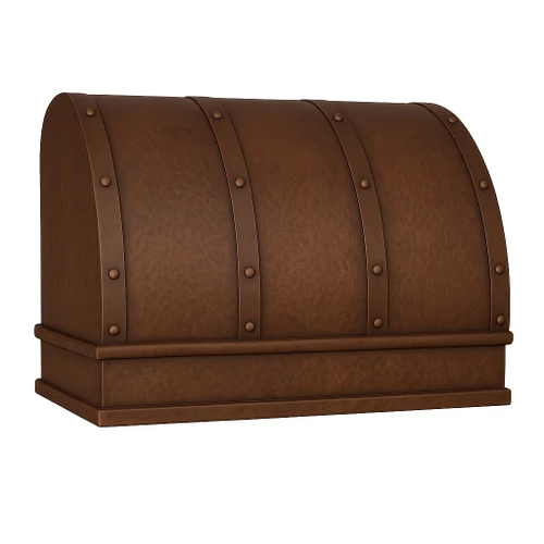 42 inch barrel shape kitchen copper range hood
