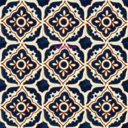 hacienda Mexican tiles cobalt