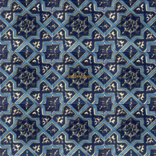 traditional Mexican tiles cobalt