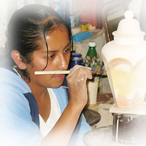 handcrafted mexican talavera pottery