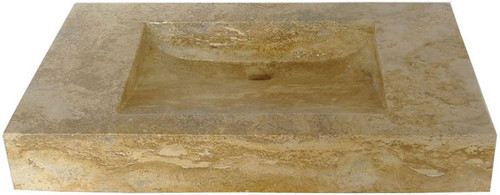 mexican bathroom stone sink