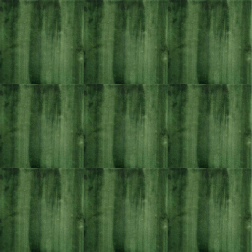 Nine tile set with Mexican washed green Talavera tiles for walls and backsplashes, soft green glazed ceramic surface with handcrafted character