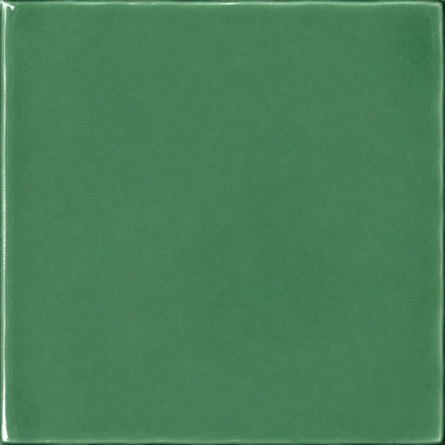 Handmade washed green Mexican talavera tiles for serene interiors
