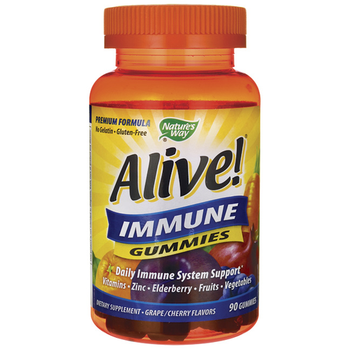 ALIVE IMMUNE GUMMY VITAMINS 90CT