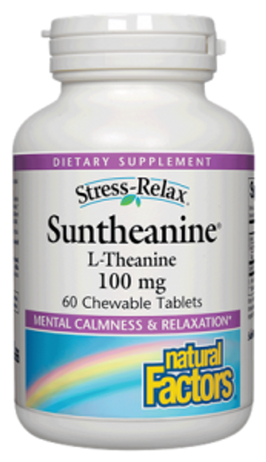 Natural Factors Stress-Relax Suntheanine L-Theanine 100 mg