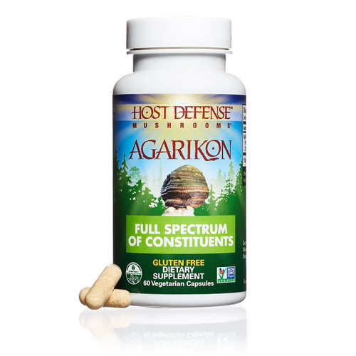 HOST DEFENSE Agarikon Capsules - 60 Vcaps