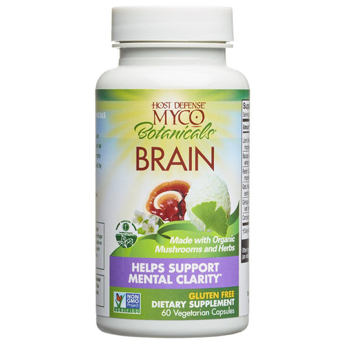 HOST DEFENSE MycoBotanicals Brain - 60 Vcaps