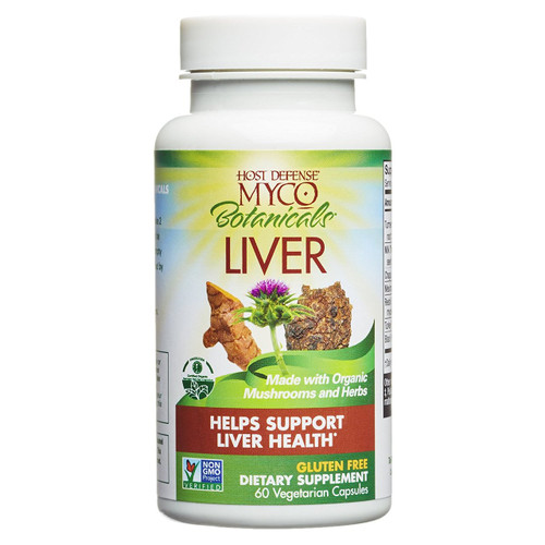 HOST DEFENSE MycoBotanicals Liver - 60 Vcaps