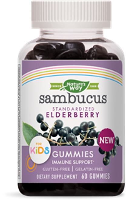 Nature's Way Sambucus Kids Gummies 60 Cnt
