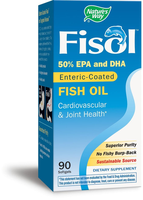 Nature's Way Fisol Fish Oil 50% EPA and DHA - 90 Caps
