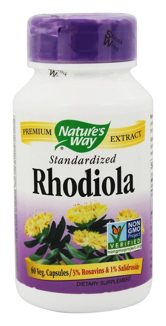 Nature's Way Rhodiola Rosea Standardized 60 caps