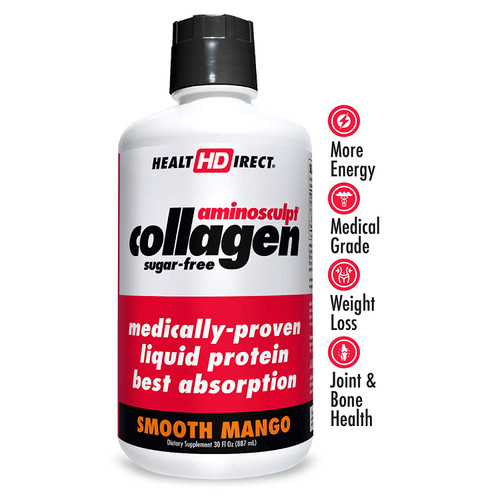 HealtHDirect Collagen Energy - Smooth Mango 30 oz